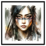 Ethereal Asian Warrior Gaze thumbnail