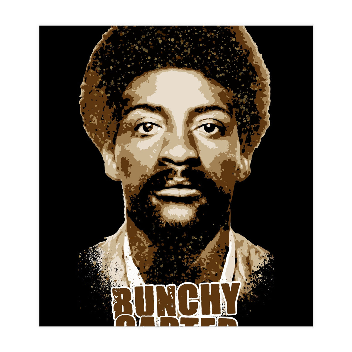 Bunchy Carter American Activist Legend  (Print Only)