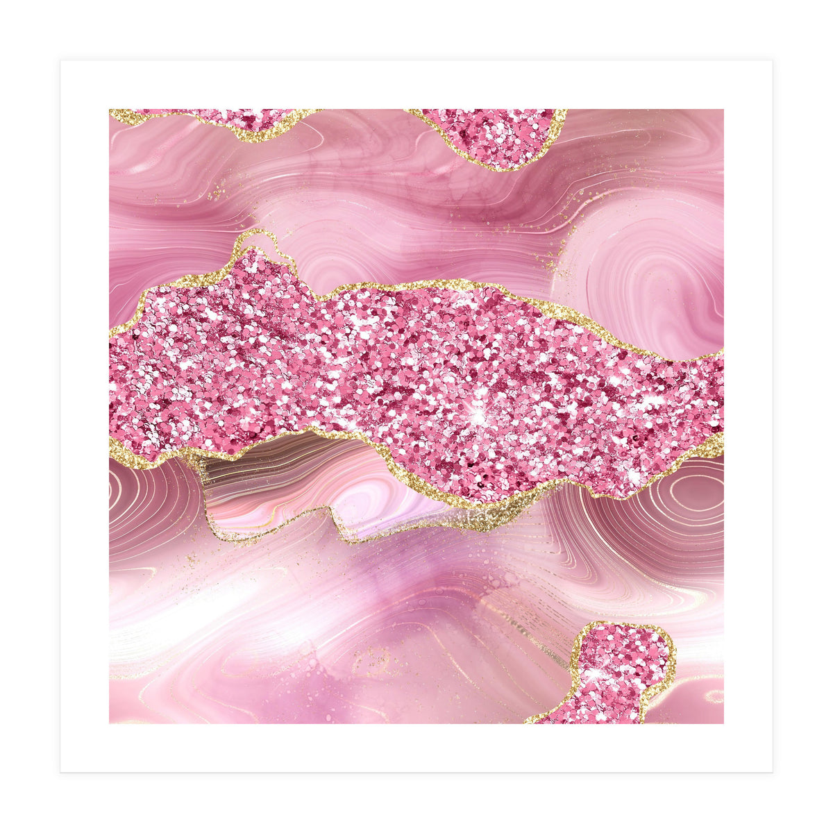 Agate Glitter Dazzle Texture 04  (Print Only)