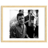 The American singer Elvis Presley during a recording session in 1956. thumbnail