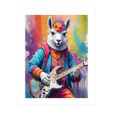 Lama Plays Guitar (Print Only) thumbnail