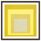 JOSEF ALBERS - HOMAGE TO THE SQUARE YELLOW WHITE thumbnail