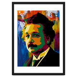 Albert Einstein Colorful Abstract thumbnail