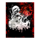 Viking Grinning Skull (Print Only) thumbnail