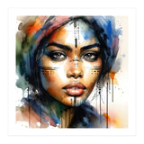 Tribal Muse Portrait (Print Only) thumbnail
