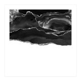 Black & Silver Agate Texture 05 (Print Only) thumbnail