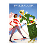 Skiing in Switzerland (Print Only) thumbnail