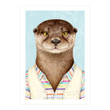 Otter Portrait in Jacket (Print Only) thumbnail