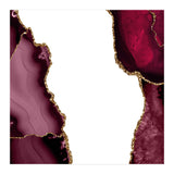 Burgundy & Gold Agate Texture 21  (Print Only) thumbnail