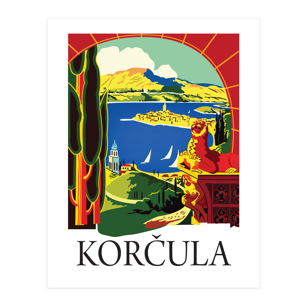 Korcula, Croatia (Print Only)