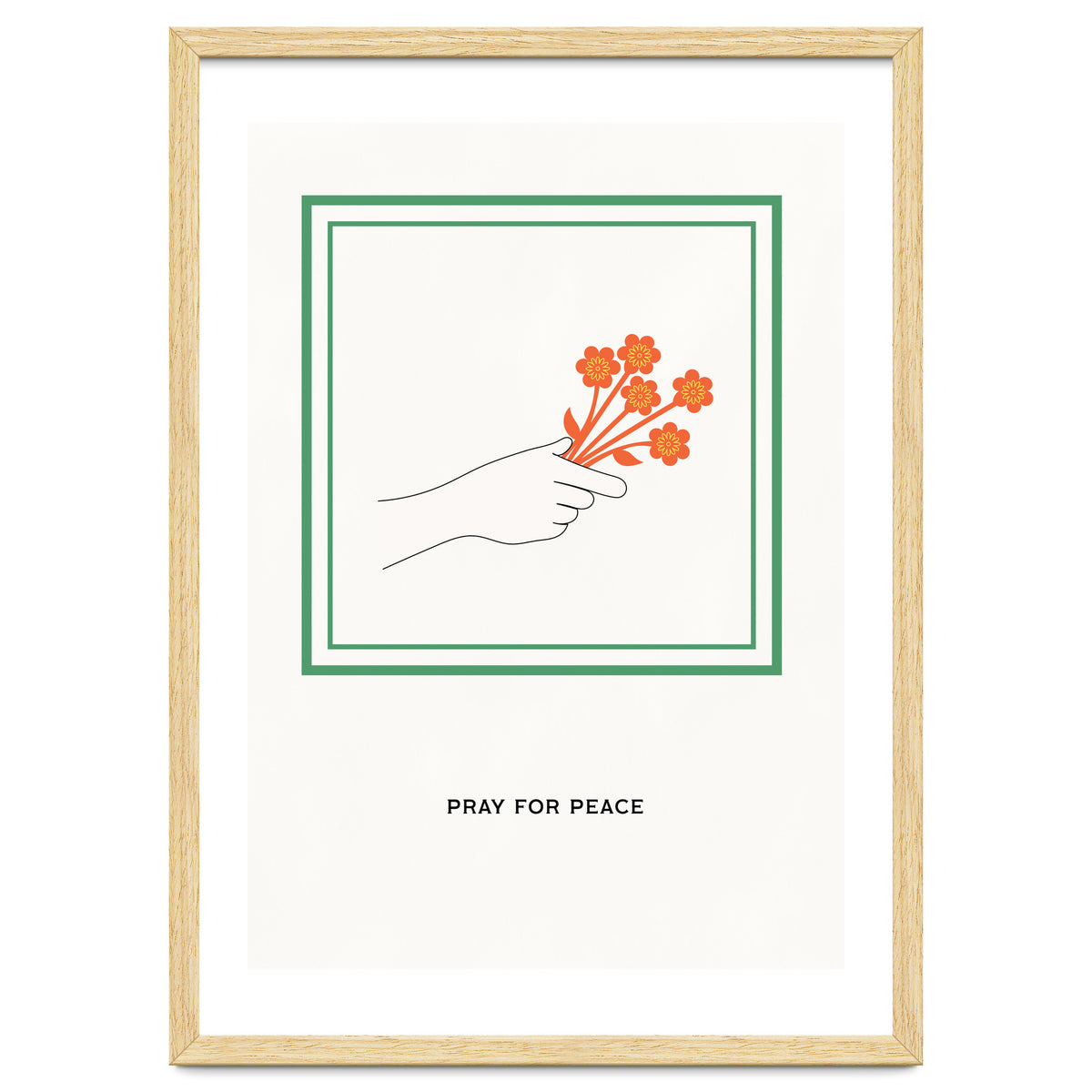 PRAY FOR PEACE - Botanical life