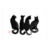 4 Black Cats (Print Only) thumbnail