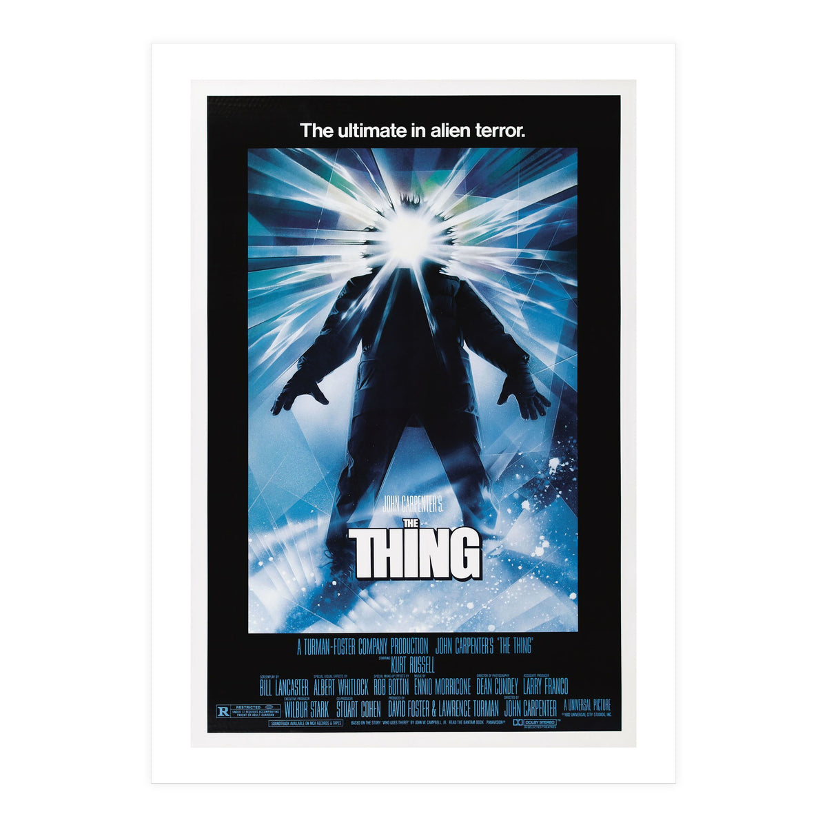 THE THING (1982), directed by JOHN CARPENTER. (Print Only)