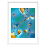 In My Veins, Abstract Marble Gold Texture, Eclectic Painting Resin Bohemian, Contemporary Luxe Chic Luxury thumbnail