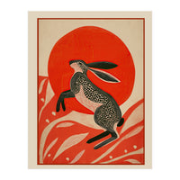 Hare And The Red Sun (Print Only)