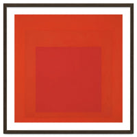 JOSEF ALBERS - HOMAGE TO THE SQUARE RED