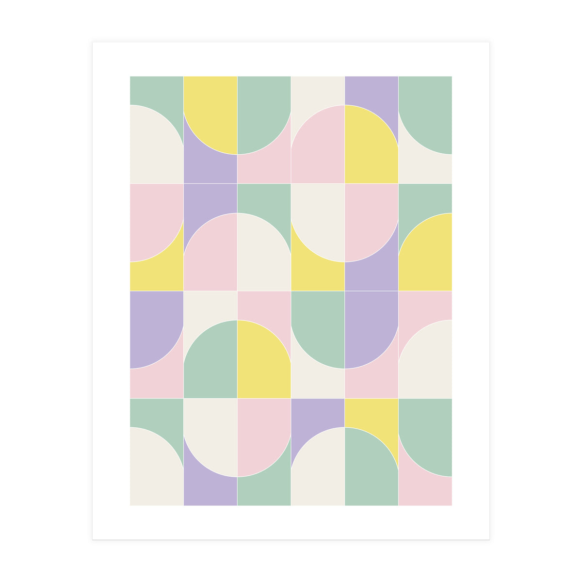 Bold Geo Tiles 05 (Print Only)