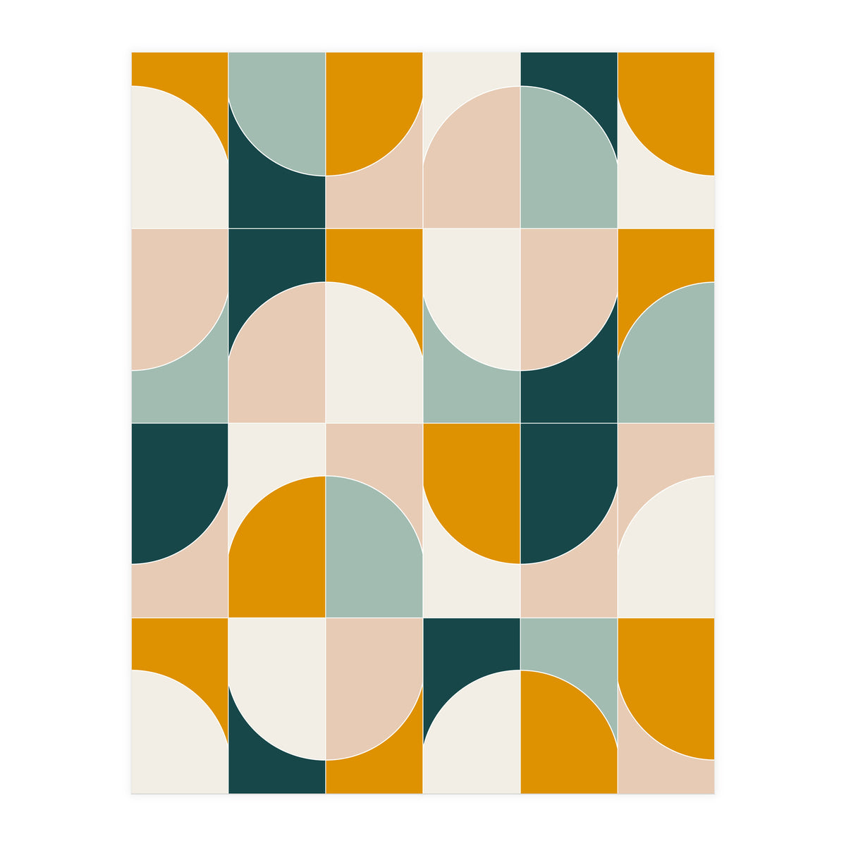 Bold Geo Tiles 01 (Print Only)