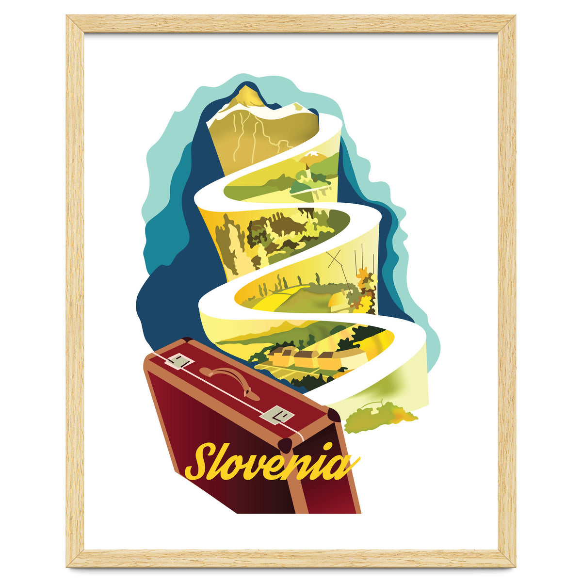 Slovenia, Mountain Road