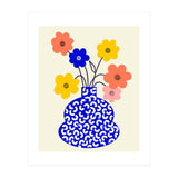 Inheritance, Flower Pot Botanical Floral, Eclectic Bohemian Concept Pop Of Color, Dopamine Positivity Plants Nature Heredity Contemporary (Print Only) thumbnail