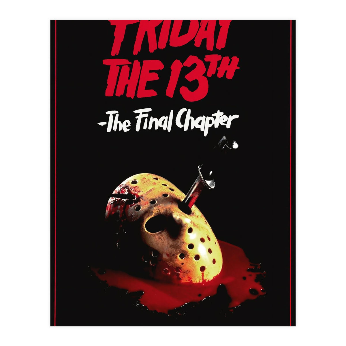 FRIDAY THE 13TH. THE FINAL CHAPTER (1984). (Print Only)