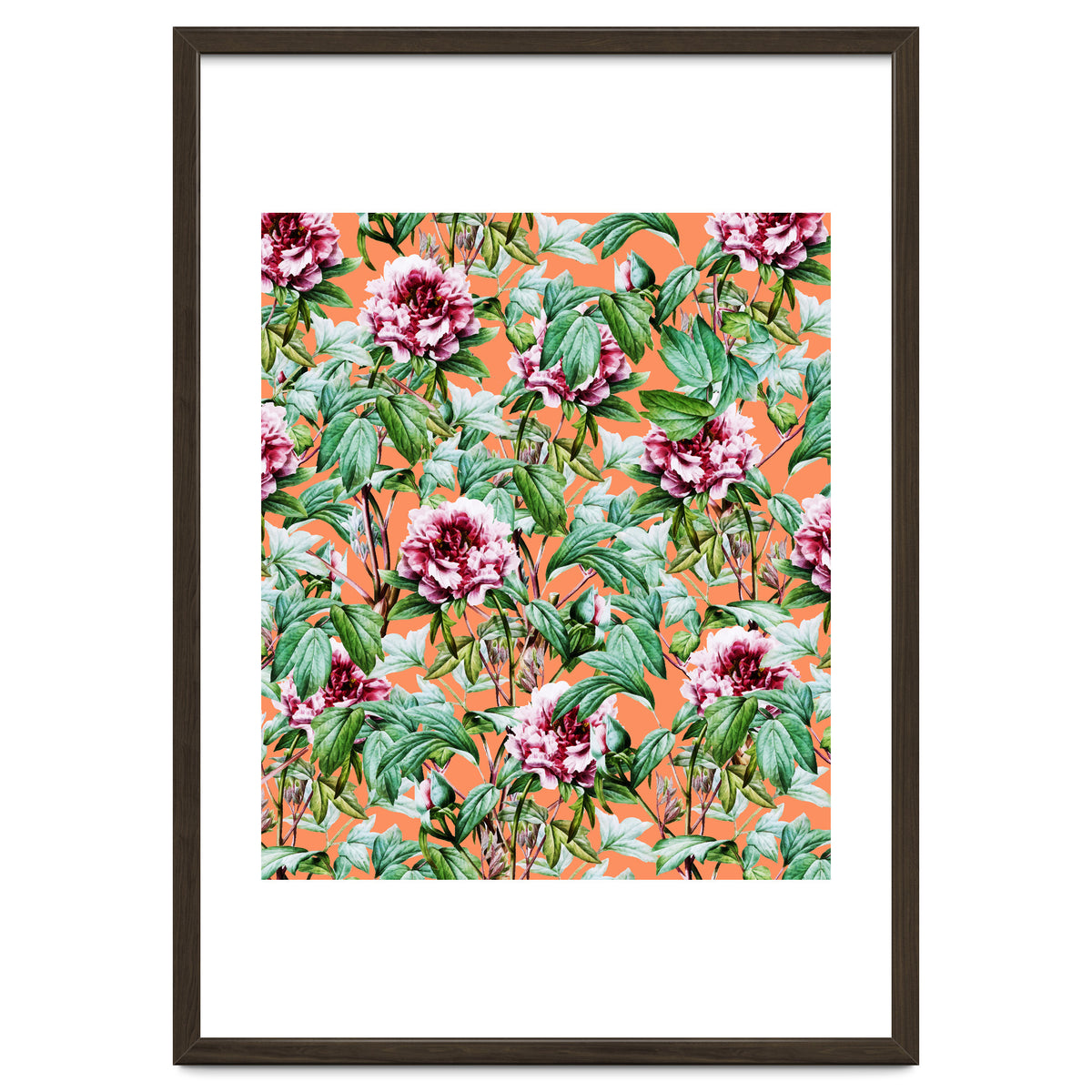 Frosty Florals || #society6 #decor #buyart