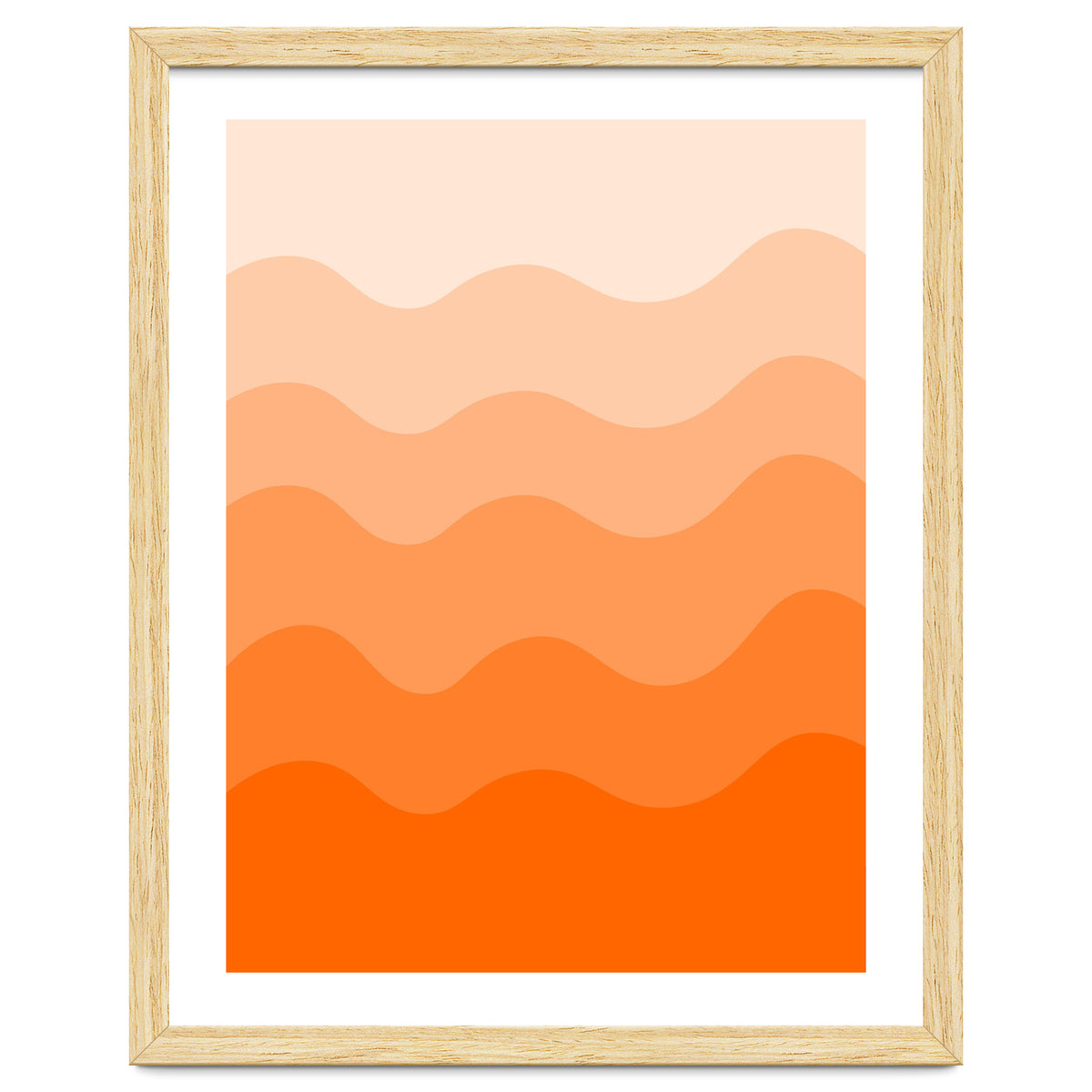 Orange gradient design