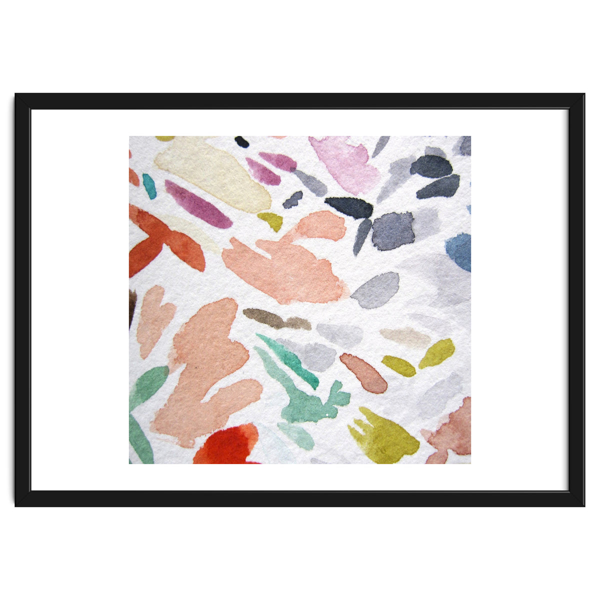 Abstract, Watercolor, Art Print, Viddy Pop The Mood Room