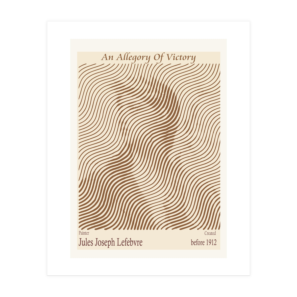 An Allegory Of Victory – Jules Joseph Lefebvre Before 1912 (Print Only)