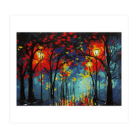Abstract Nature Light Elegant (Print Only)