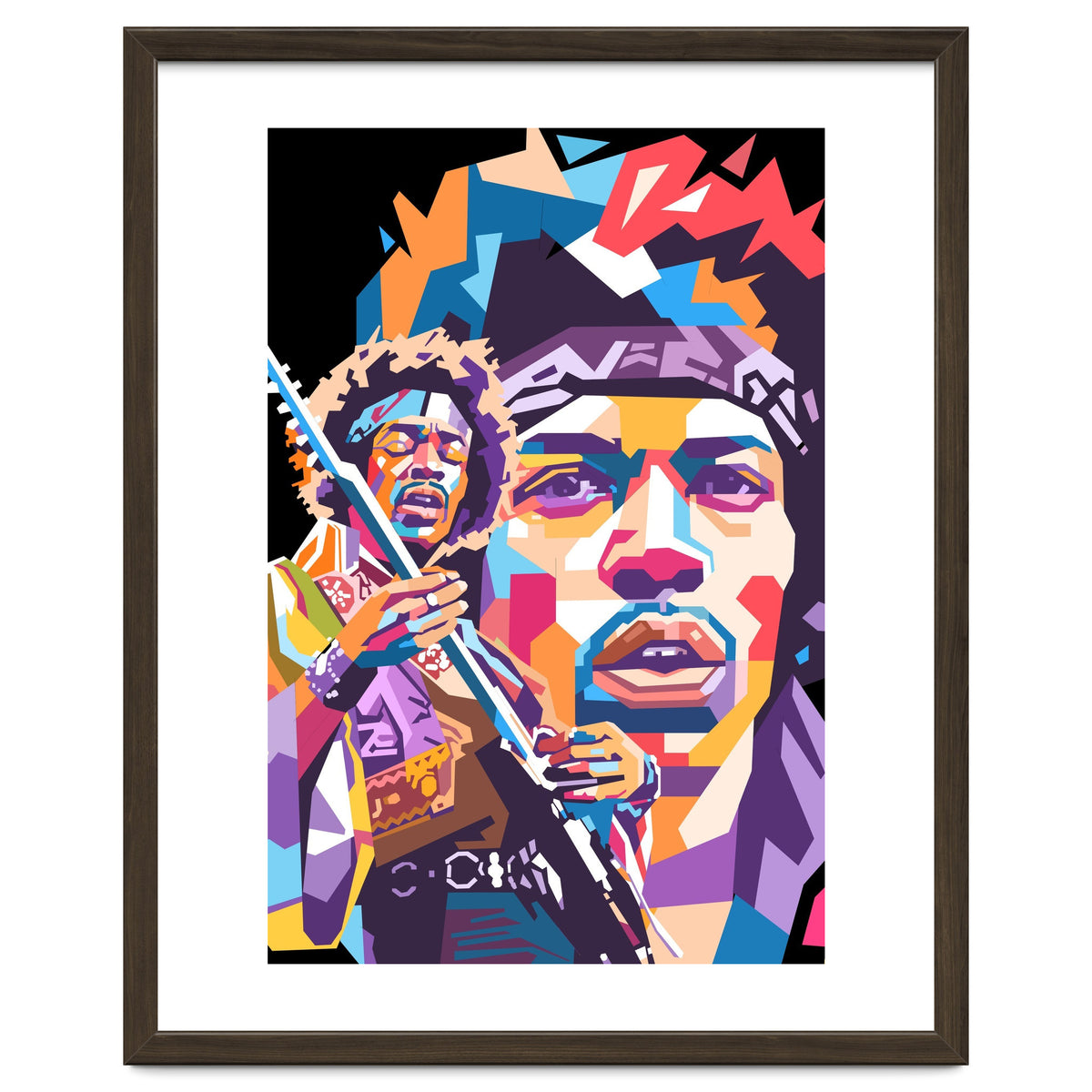 Jimi Hendrix wpap art