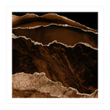 Brown & Gold Agate Texture 02 (Print Only) thumbnail