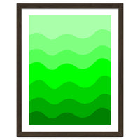Green gradient design
