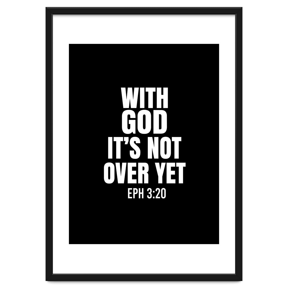 With God Its Not Over Yet