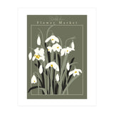 Flower Market Stockholm  Snowdrop (Print Only) thumbnail