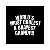 World's most coolest and okayest grandpa (Print Only) thumbnail