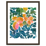Lemons | Watercolor Modern Boho Botanical Painting | Pastel Summer Jungle Garden Juicy Fresh thumbnail