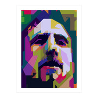 Zack De La Rocha Rock Singer Pop Art WPAP (Print Only)