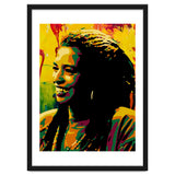 Angela Davis Colorful abstract Art thumbnail
