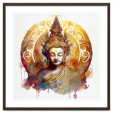 Golden Halo Buddha Portrait thumbnail