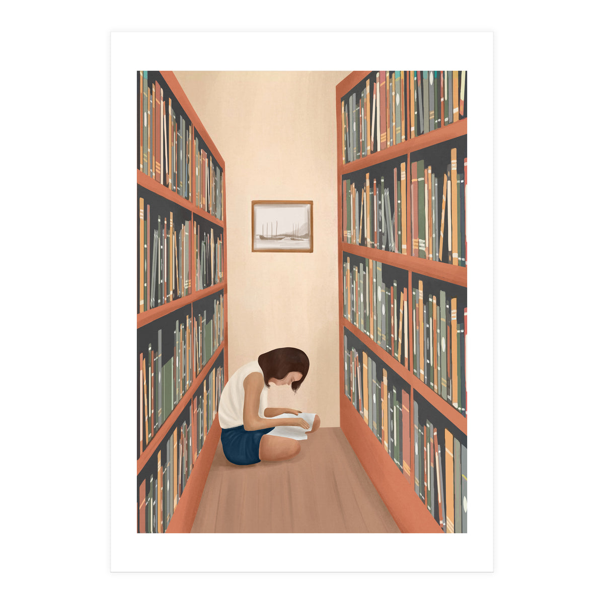 Getting Lost In A Book (Print Only)