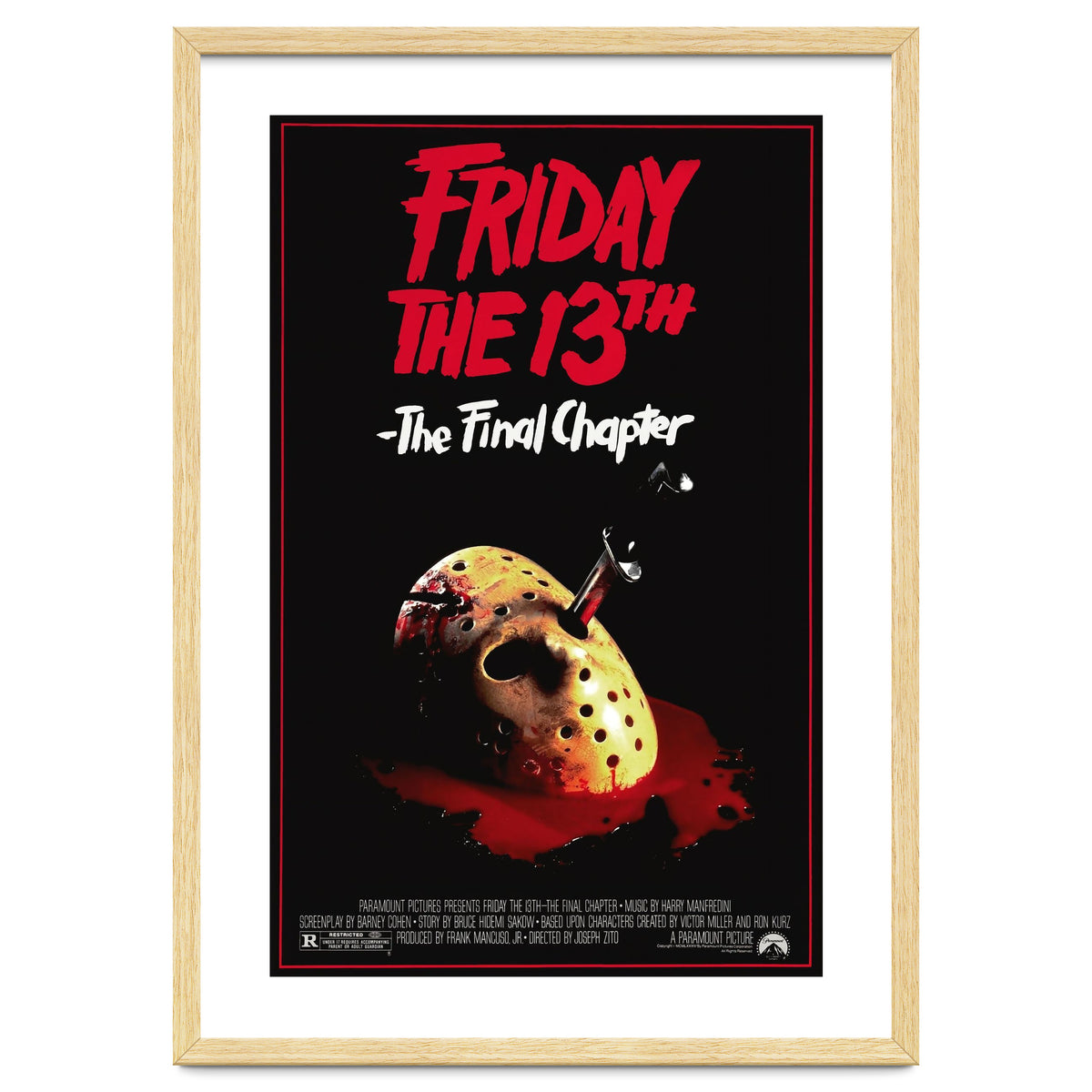 FRIDAY THE 13TH. THE FINAL CHAPTER (1984).