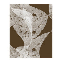 Abstract White Scratch (Print Only)