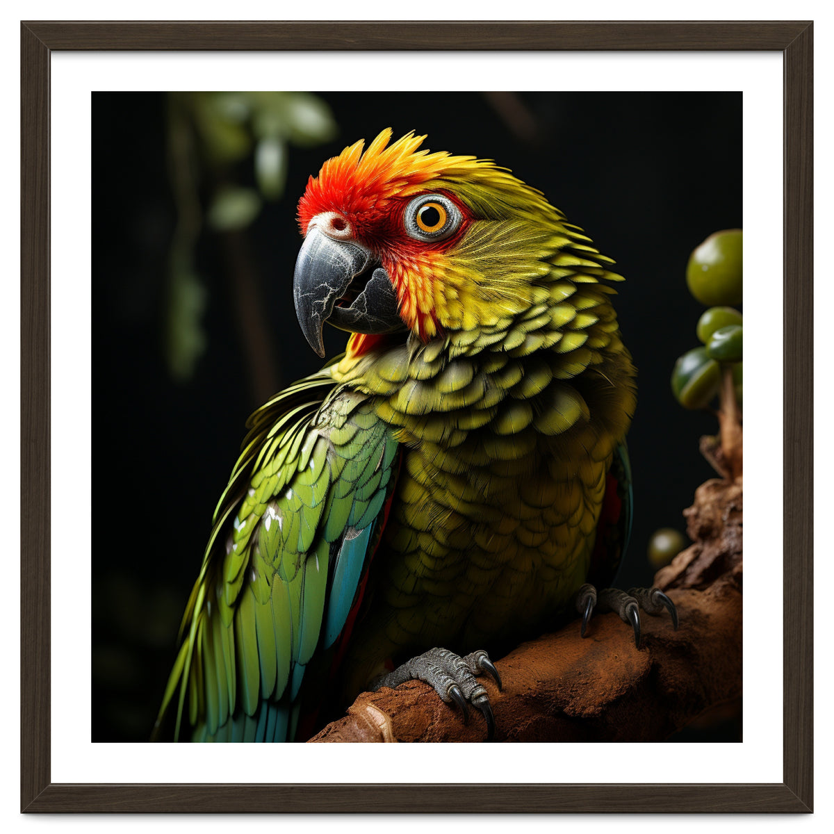 Vibrant Macaw Parrot