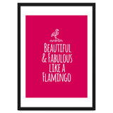 Beautiful and fabulous like a flamingo thumbnail