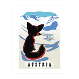 Austria Fox In The Snow (Print Only) thumbnail