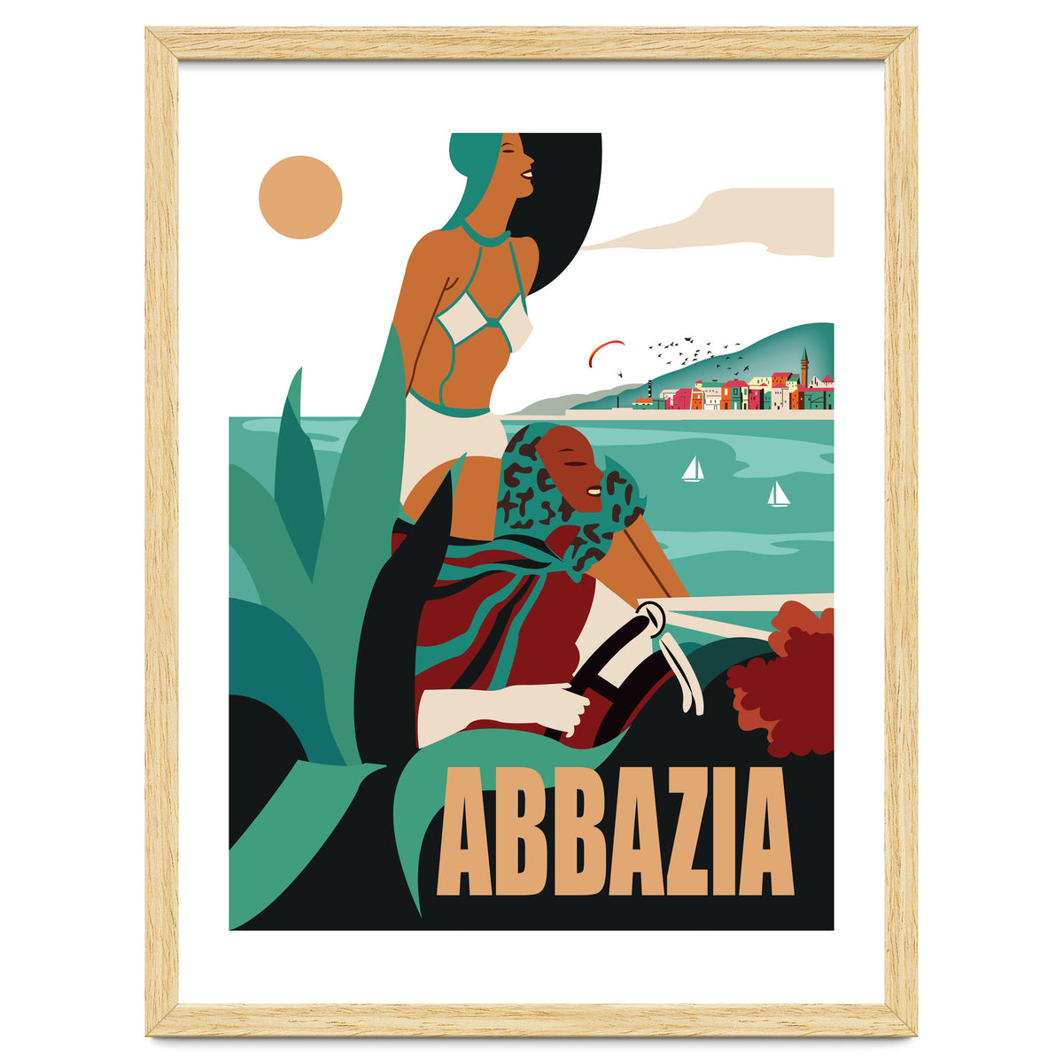 Abbazia, Two Ladies on a Drive