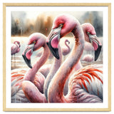 Watercolor Flamingos thumbnail