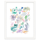 Abstract Watercolor Summer Flowers II thumbnail