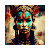 Armored Warrior Woman Portrait (Print Only) thumbnail